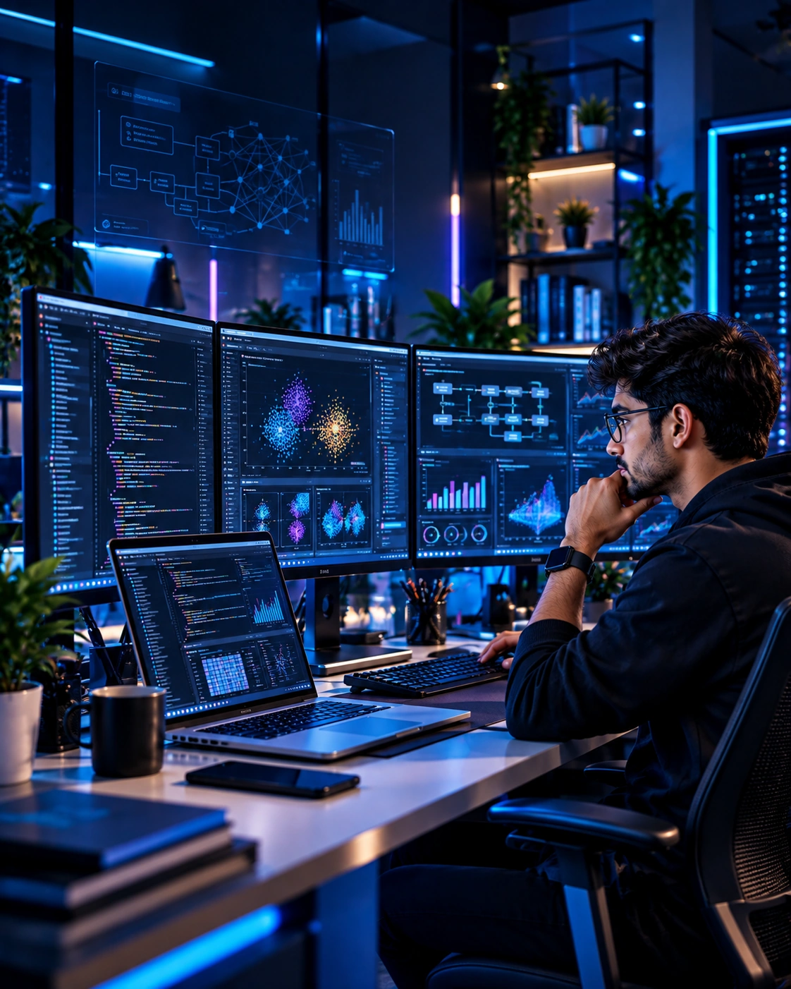 Artificial intelligence machine learning and data science